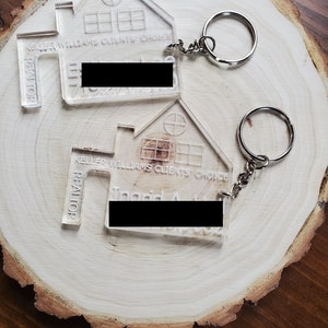 DIGITAL File for Laser Cut Acrylic Realtor Key Chain Phone Stand NO PHYSICAL Item