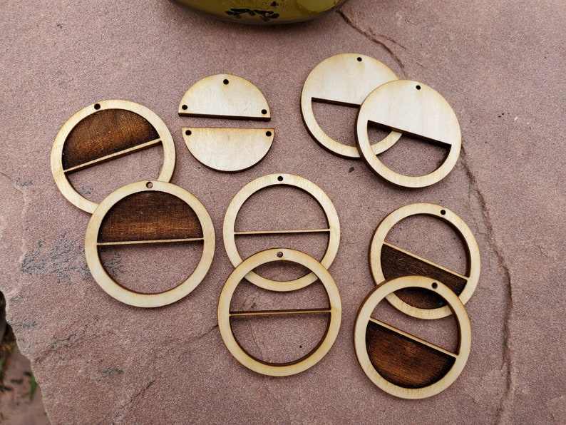 Digital File Download for Laser Cut Wood Circles Bundle Inlay Etsy