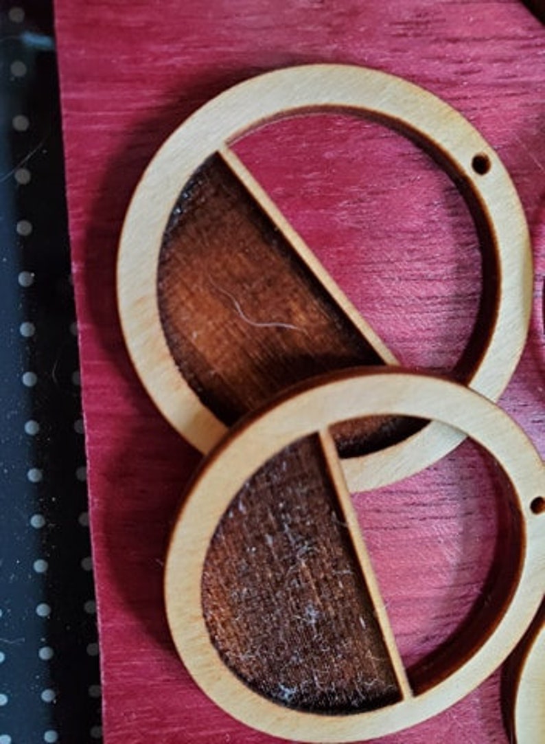 Digital File Download for Laser Cut Wood Circles Bundle Inlay Etsy