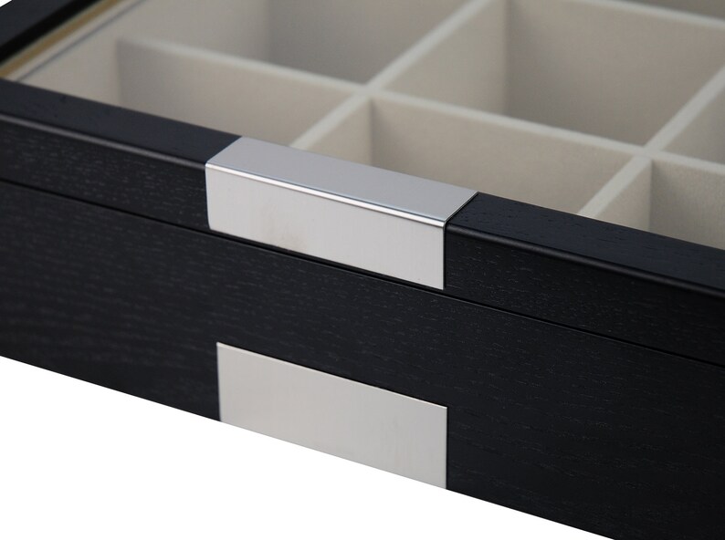 TimelyBuys Tie Display Case for 9 Ties Belts and Men's Etsy