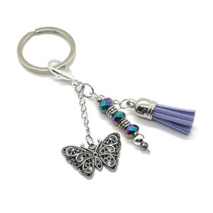 Butterfly Keychain | Butterfly Purse Charm | Butterfly Bag Charm