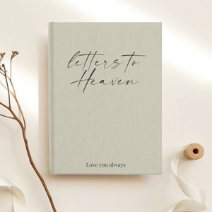 Diário de cartas para o céu, caderno de cartas para a mãe, diário de luto da mãe, presente memorial da mãe, presente de simpatia da mãe, diário memorial da mãe
