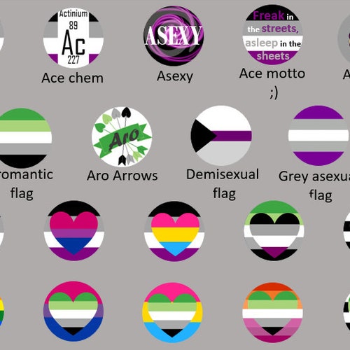 Asexual Demisexual Grey Ace And Aromantic Aro Badges Etsy UK asexual-demisexual-grey-ace-and-aromantic-aro-badges-etsy-uk
