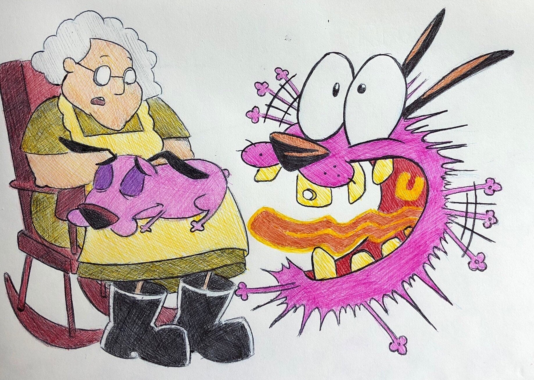 Courage the cowardly dog return the slab