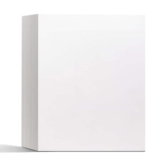 iFrame Pre-Cut White Backing Boards for Pictures, Prints, Frames | Acid Free White Craft Cardboard Sheets | Backing Boards Only (Pack of 50)
