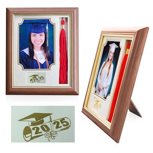 Iframe Graduation Photo and Tassel Frame I Customizable Grade Class ...