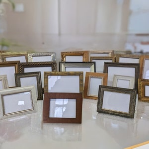 Assorted Frame Bundle | Picture Photo Frames I Desktop & Wall Frames | 4x6, 5x7, 8x10 I Glass, Easel and Hangers Included I READY TO USE