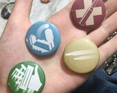 Perk a Cola Pinback Buttons Set