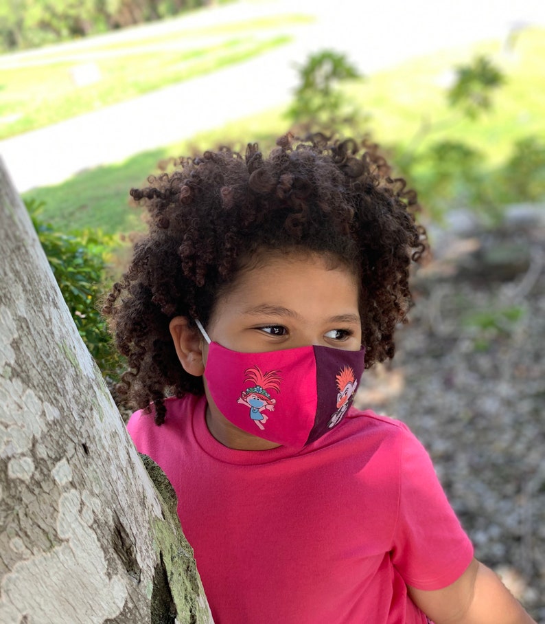 Queen Barb Face Mask Poppy Face Mask TROLLS World Tour Face Etsy