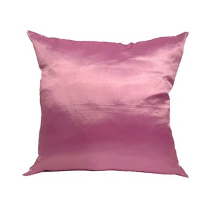 Luxe Square - Dusty Mauve Accent Pillow