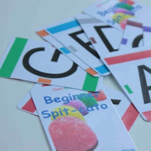 Music Theory Card Games - Beginner Spit-cato