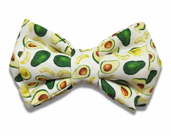 Avocado Dog Bow Tie, dog bowtie collar, Bow tie for dog Summer, Dog clothes,  Cinco de Mayo