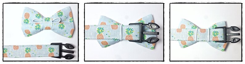 Hippie Van Dog Bow Tie , Flower power , Surf beach dog bow , Summer Bow Tie for dogs , " HIPPIE " image 8