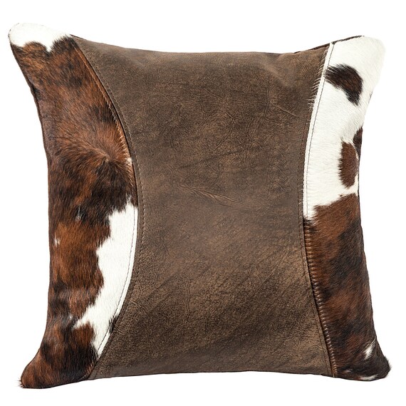 Outlaw Pillow Timber And Hair On Hide Etsy