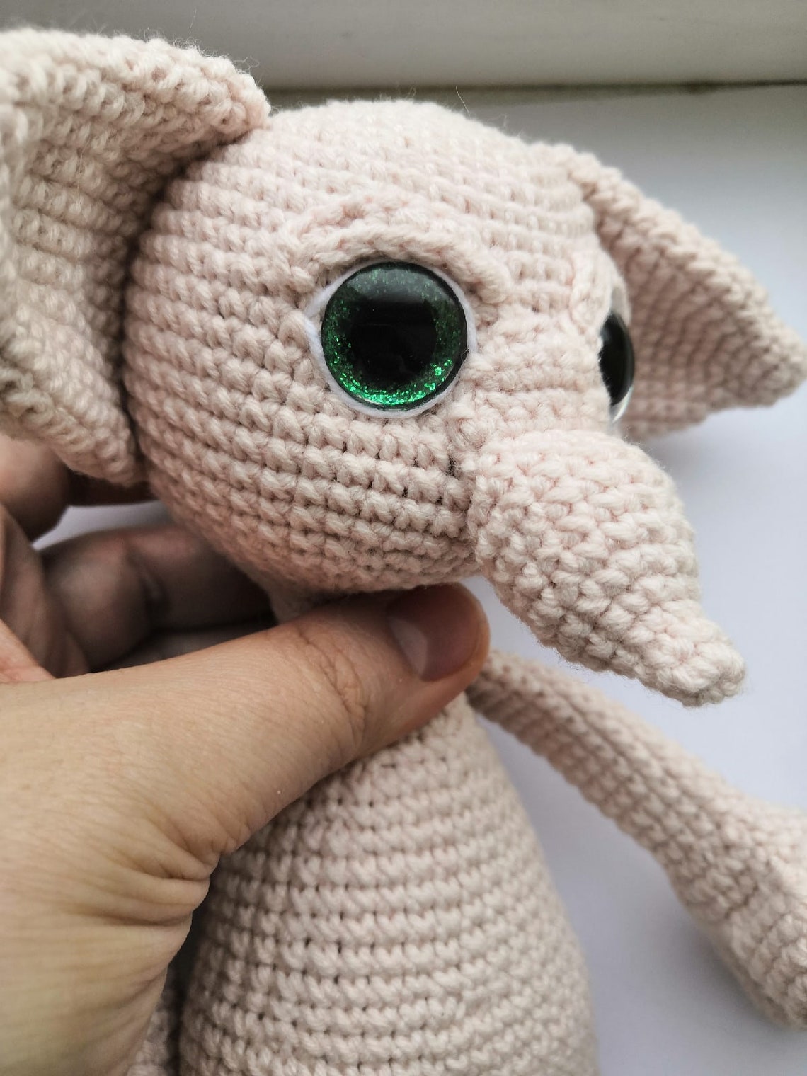 Crochet dobby.house elf pattern.amigurumi dobby.fantastic Etsy