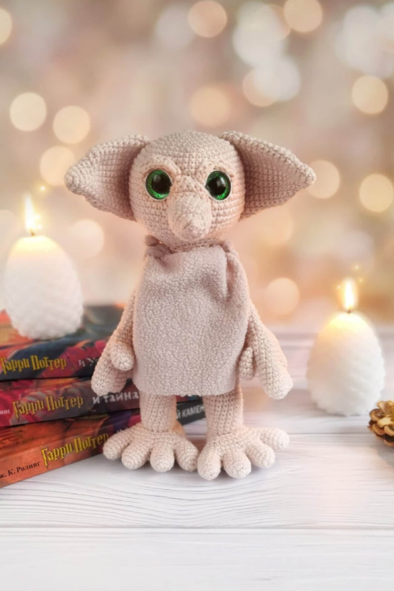 Crochet dobby.house elf pattern.amigurumi dobby.fantastic Etsy