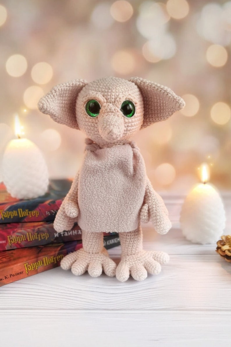 Crochet dobby.house elf pattern.amigurumi dobby.fantastic Etsy