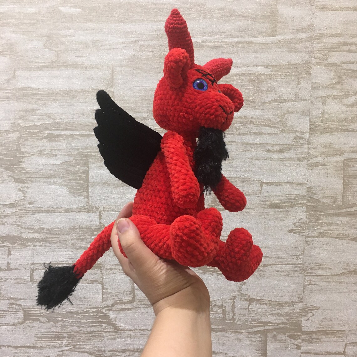 Baphomet.baphomet plush.baphomet doll.goat plush. | Etsy