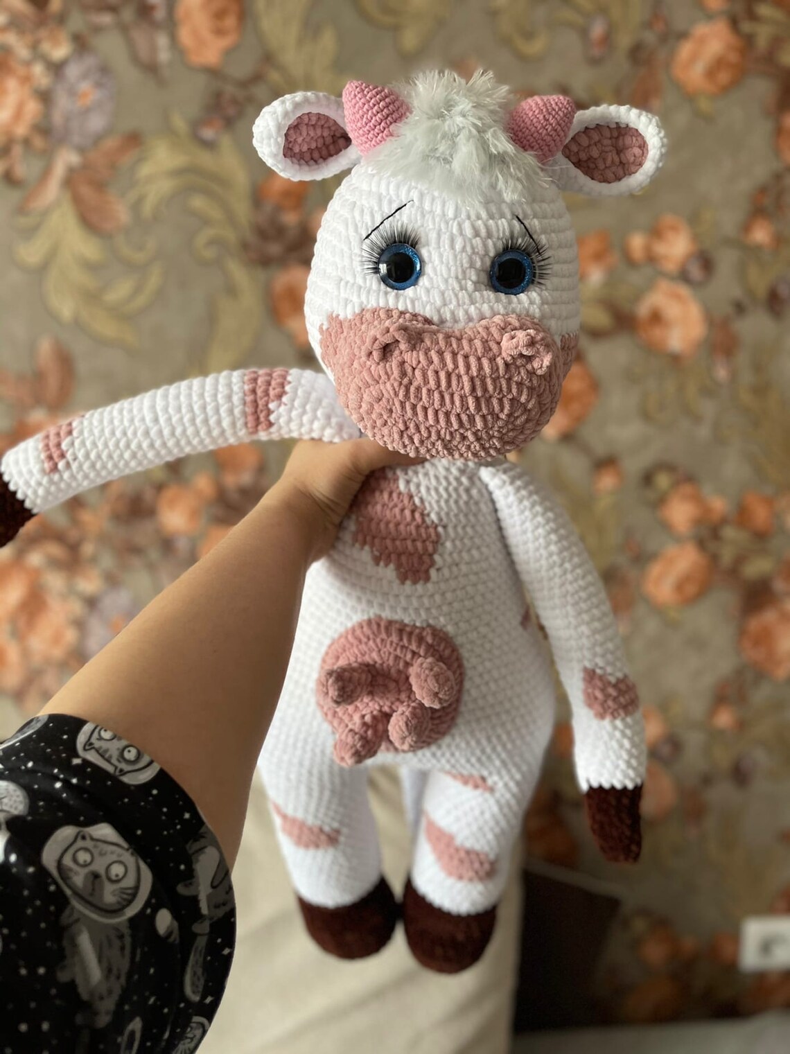 Peluche de vaca / juguete de peluche de vaca / juguete de vaca Etsy