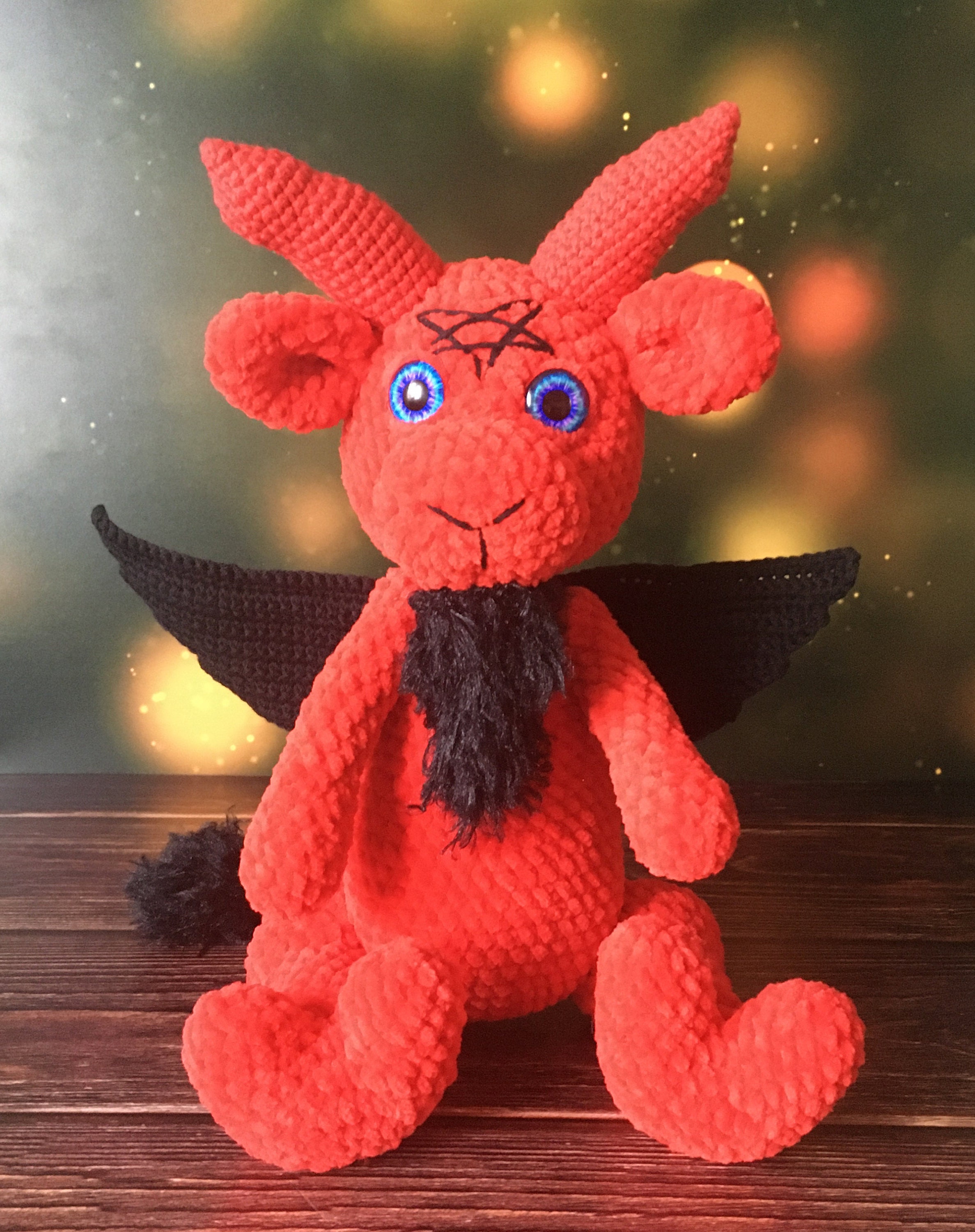 Baphomet.baphomet Plush.baphomet Doll.goat Plush. | Etsy