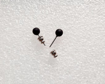 OR29 - 1 pair of Polaris ear studs 6 mm - original Polaris - surgical steel - gift -