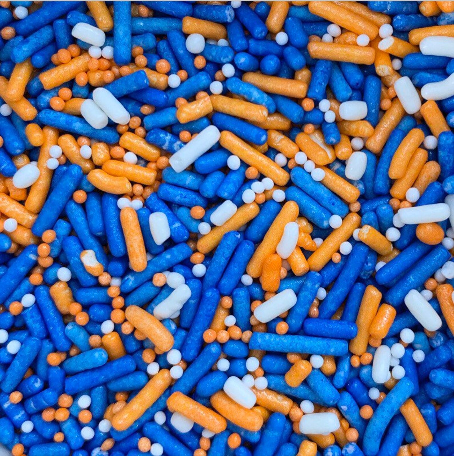 Blue and Orange Sprinkles Boys Birthday Party Decorations Etsy