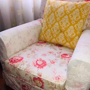 Lace Armrest Covers Caps for Sofa Armchair Couch and Loveseats Armrest Protector, Vintage Victoria Rococo Style