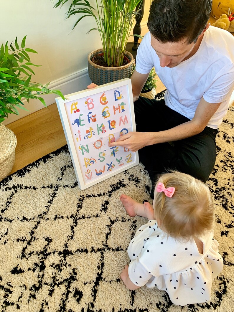 Fingerspelling Alphabet Poster British Sign Language BSL Etsy