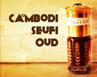 Cambodi Seufi Oud - Sweet Woody Agarwood - Genuine Pure High Grade Oil
