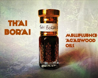 Thai Borai Oud - Mentholic Rich Evergreen-Like Scent - Agarwood Essential Oil