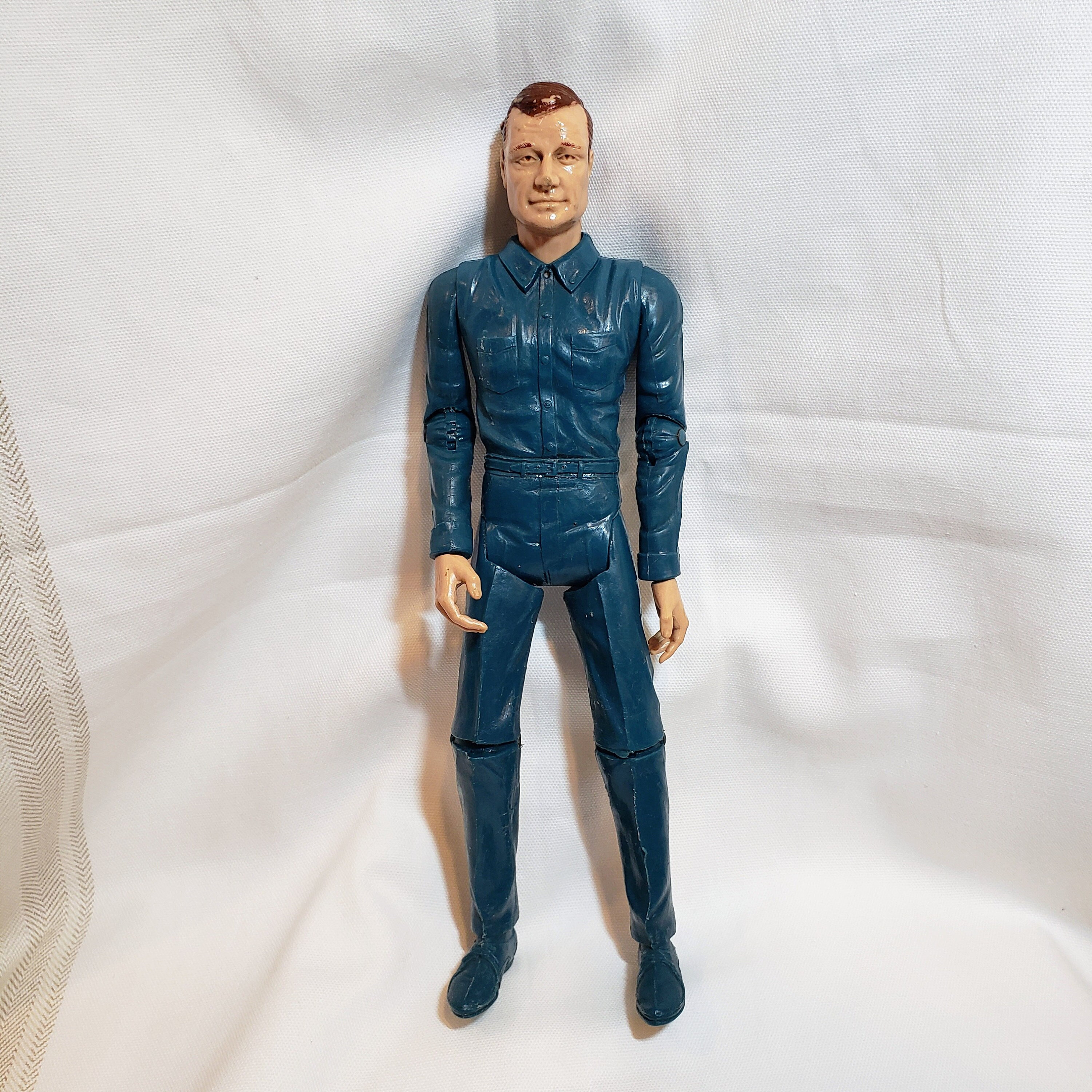Vintage 1960's Marx Double Agent Mike Hazard Action Figure With