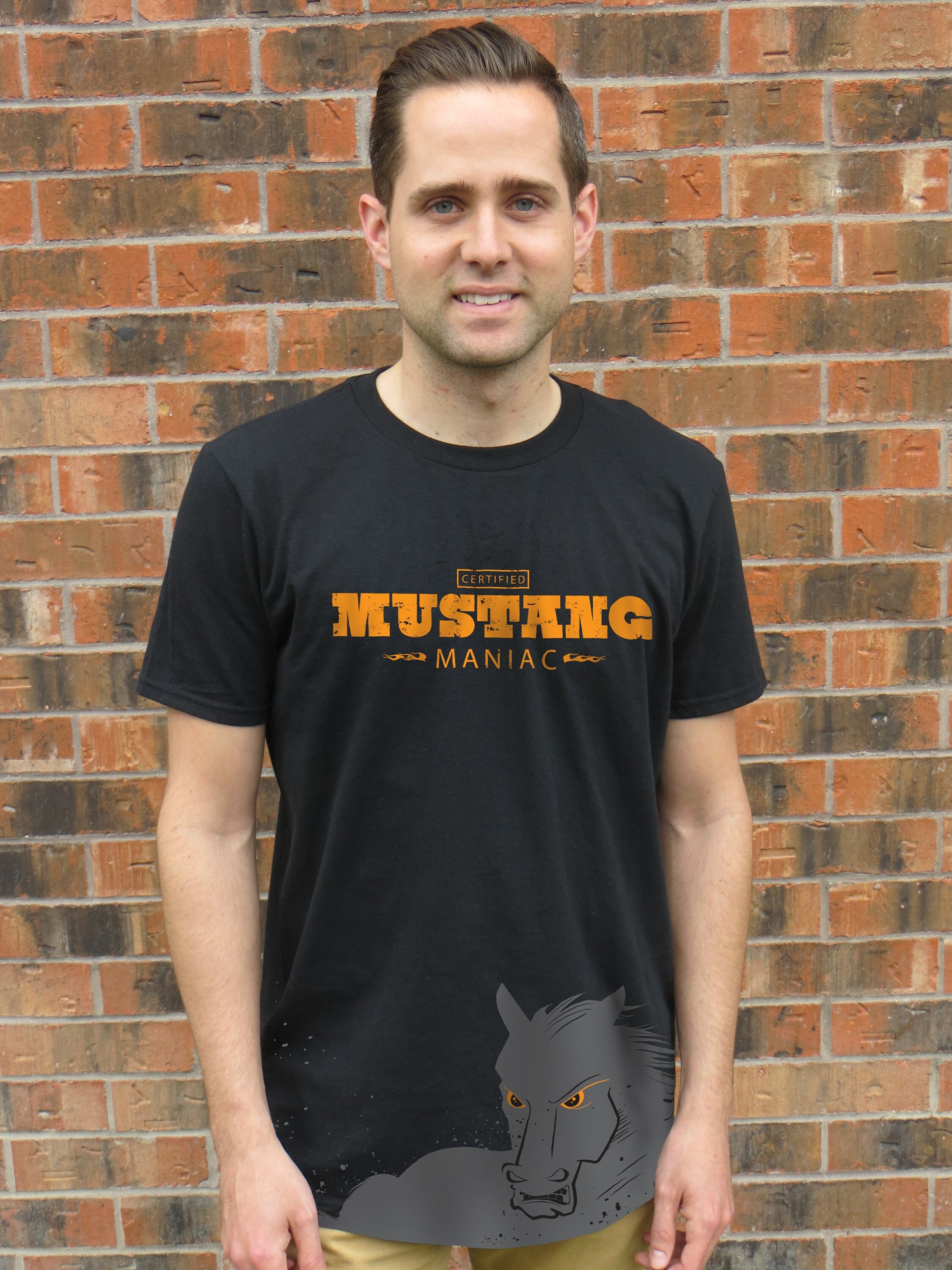 BRICK MEMORIAL MUSTANGS BASEBALL CREWNECK SS - BLACK BRICK MEMORIAL MUSTANGS BASEBALL CREWNECK SS - BLACK