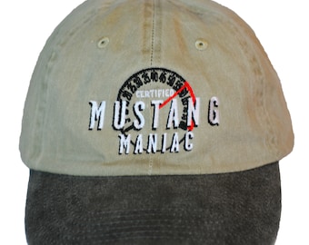 Ford Mustang Hat Adjustable Baseball Hat Cap for both Men and Women Muscle Car Unique Design Mustang Gift Mustang Headwear FREE SHIPPING