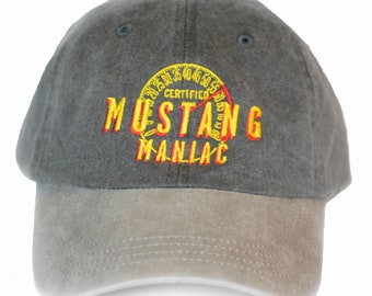 Ford Mustang Hat Adjustable Baseball Hat Cap for both Men and Women Muscle Car Unique Design Mustang Gift Mustang Headwear FREE SHIPPING