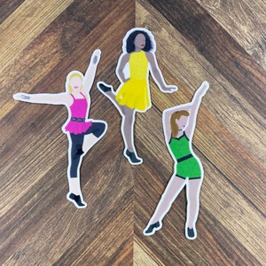 ダンサーへのギフト ダンスステッカー ウォーターボトル ダンスアート ジャズダンスリサイタルギフト ダンス教師へのギフト 防水ステッカー