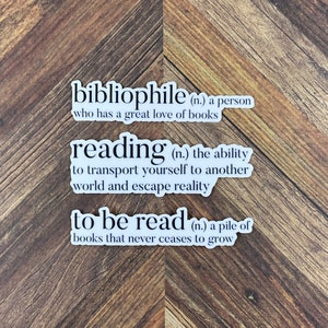 Regalo per gli amanti dei libri Adesivi per la lettura Regalo per gli amanti dei libri Regalo per i nerd dei libri Regali per i bibliofili Adesivo impermeabile da leggere