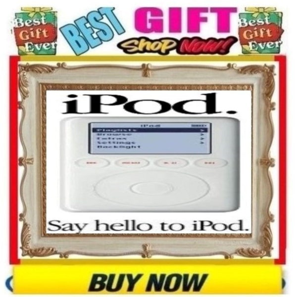 Sale!! Alert!! Apple Classic IPOD White 40GB, 2 Inch Display IPOD 3rd Generation BUYNOW!! Media Player Music Priced Cheap Song Portable