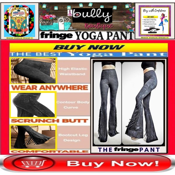 SALE!! Only!! Bully Dangling Fringe Pant LEGGINGPANT Mineral Legging BUYNOW!! Mermaid Leg Yoga Pant Wide Leg Priced Cheap