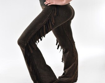 Side Fringe Pants - Etsy