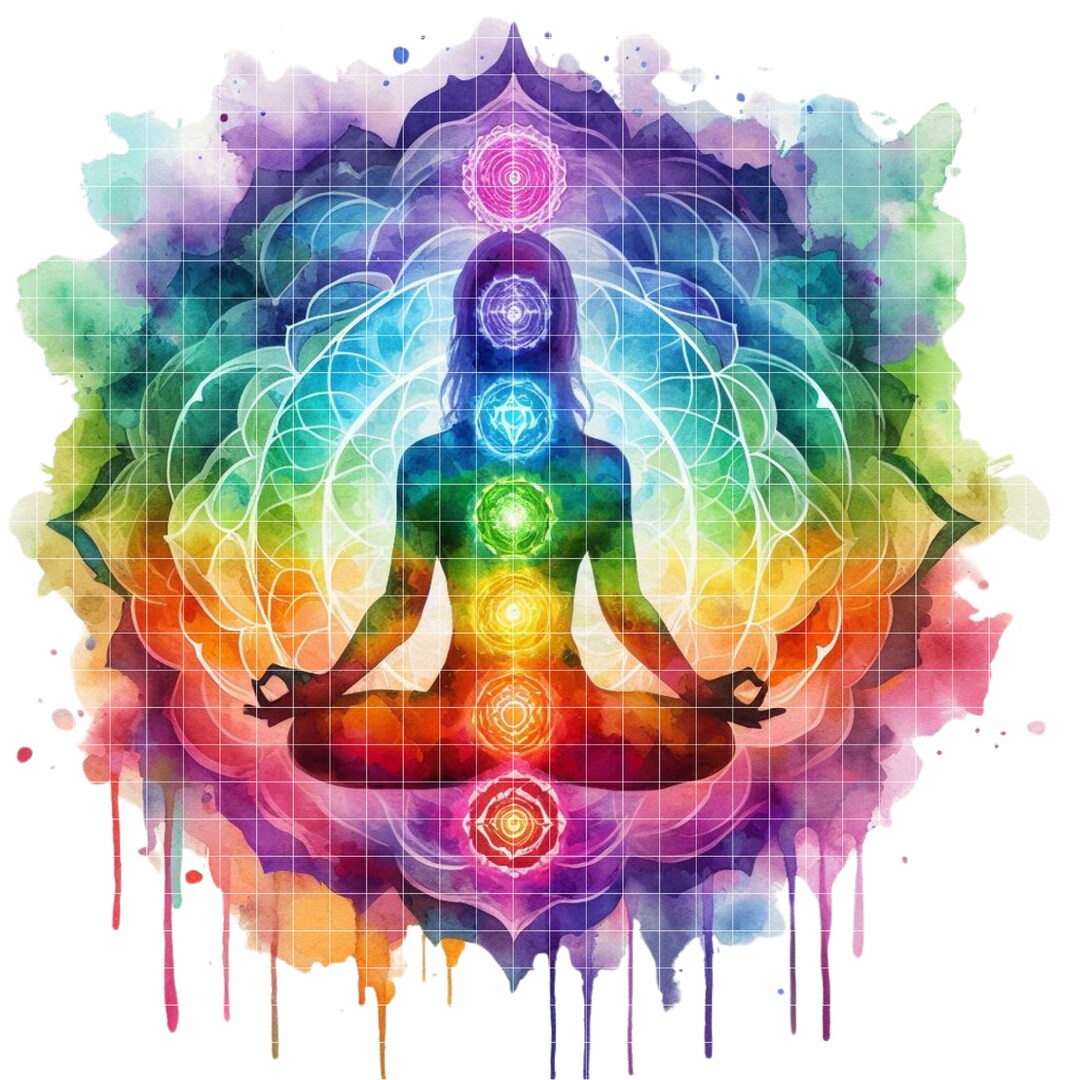 Full Chakra PNG Spiritual PNGS Chakra Graphics Chakra Art Instant ...
