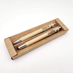 Ballpoint pen/mechanical pencil box or personalized ballpoint pen
