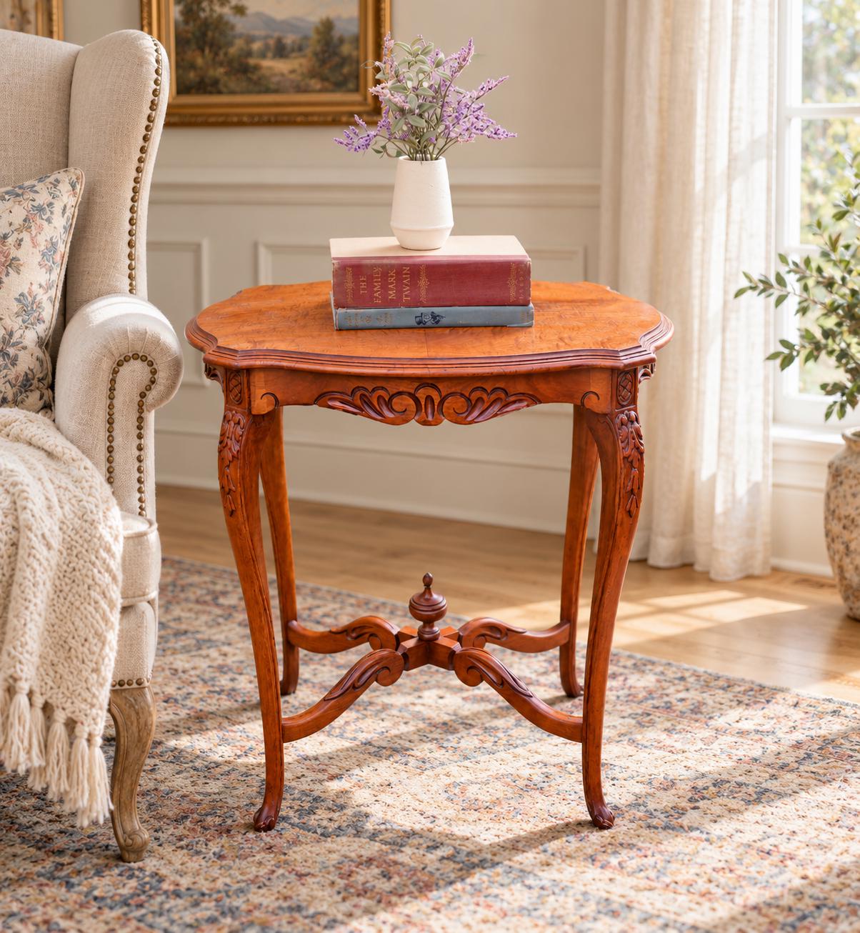French Antique Side Tables - Etsy
