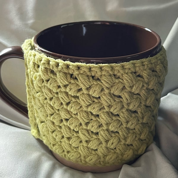 Bean Coffee Mug Sweater Crochet Pattern