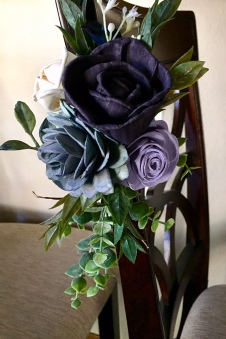 Sola Wood Flowers Pew Marker Flowers Aisle Flowers Custom Etsy