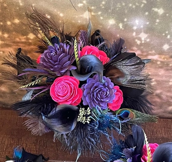 Magic Roses Bouquet Black Magic Roses Wedding Bouquet