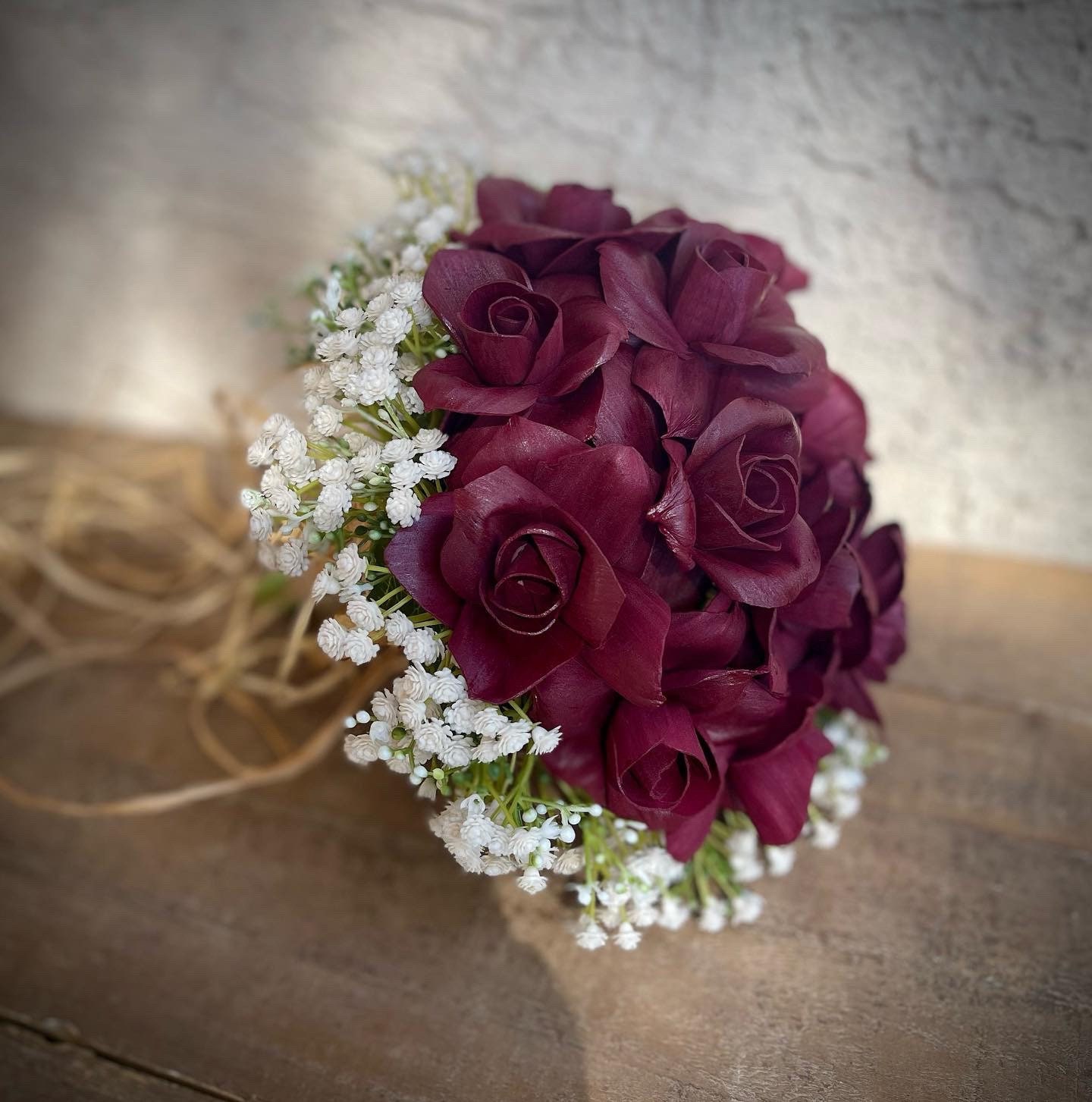 Two doz red roses wrap bouquet arranged by a florist in Las Vegas, NV :  Rosy Flowers Event Design