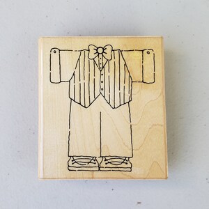 Q281 スクラップブック キッズ - ボウタイ & ベスト TRL Design Co.