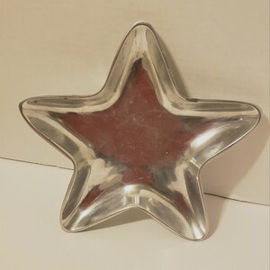 Cast aluminum starfish shape ring trinket tray dish made in India