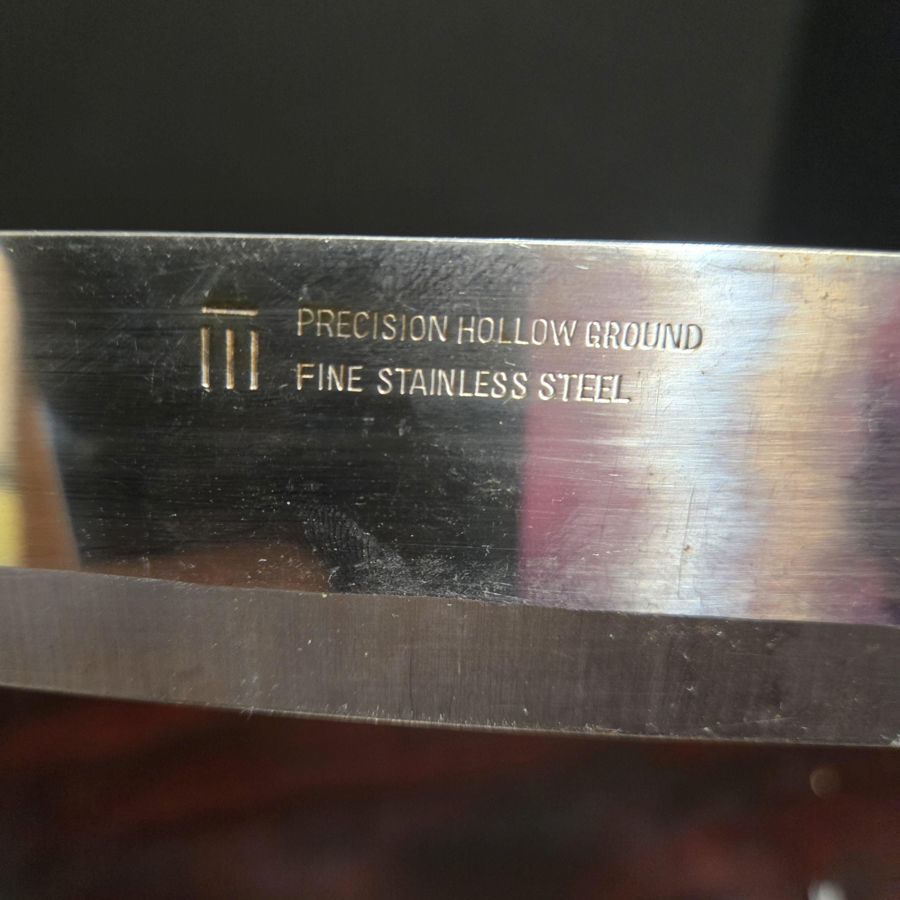 Maxam Steel Brand Stainless Steel Knife Set Japan Triple Riveted