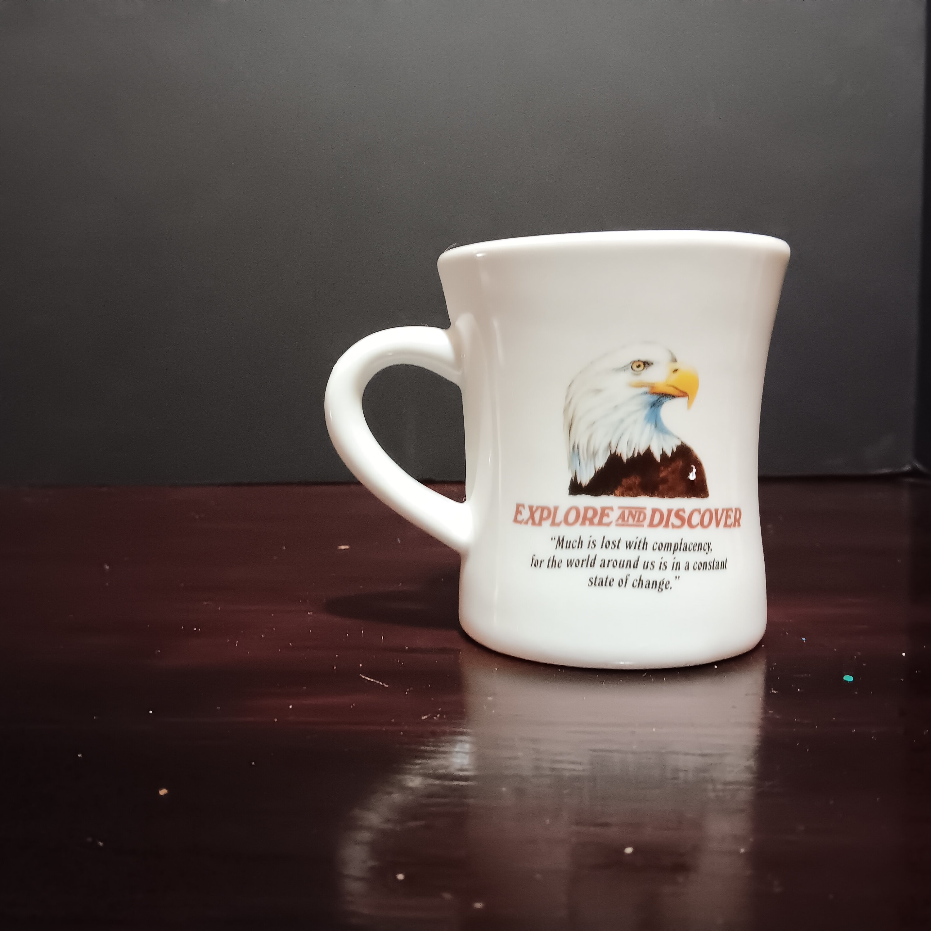 American Expedition Restaurant Style Coffee Mug Explore & Discover Bald  Eagle - Etsy